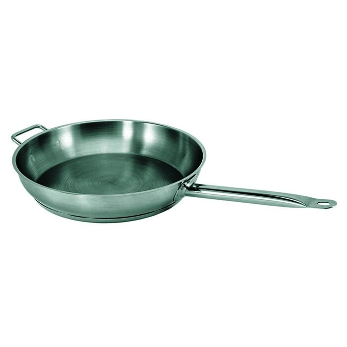 Sartén de inducción, acabado natural, 30.48 cm.