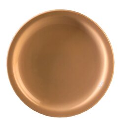 Plato pastel arena v-15, Melamina.