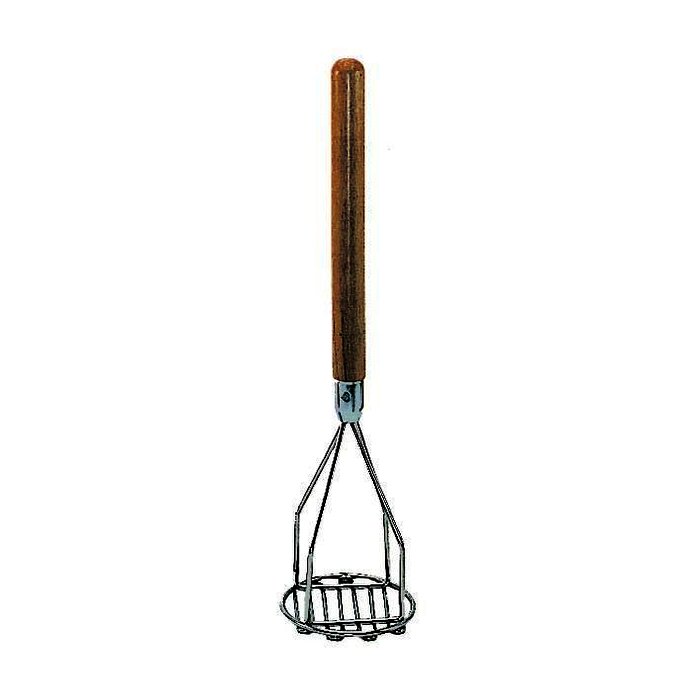 Machacador de papa, redondo, 45.72 cm.