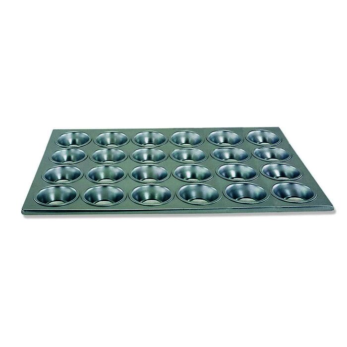 Molde para quequitos, 24 cavidades.