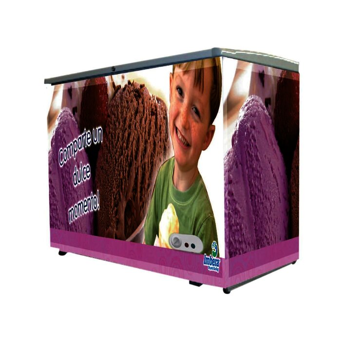 Congelador horizontal 1 puerta, 8 pies.