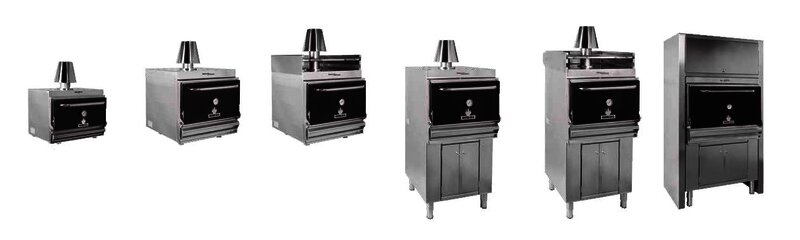 Hornos sobre mostrador Mibrasa