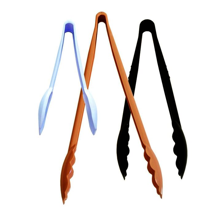 Pinzas multiusos, 30.48 cm, negro.