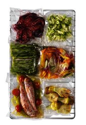 Parrilla en acero inoxidable 530 x 325 mm.