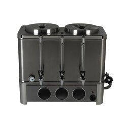 Precoladora gas, 2 tanques 20 L.