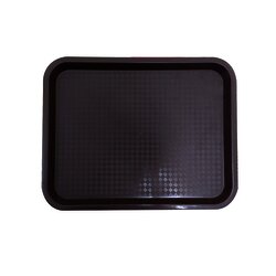 Bandejas para comida rápida, 35.56 x 45.72 cm, marrón.