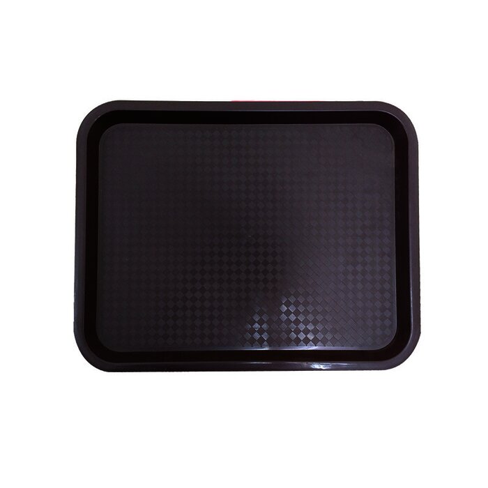 Bandejas para comida rápida, 35.56 x 45.72 cm, marrón.