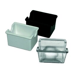 Porta sobres de azúcar, negro.