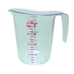 Vasos medidores de policabornato.