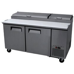 Mesa refrigerada para preparación Sobrinox, 19 cu.ft.