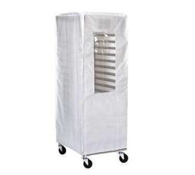 Cubre portabandejas, blanco traslúcido.