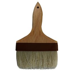 Brocha para pasteleria, 10.16 cm, plano.