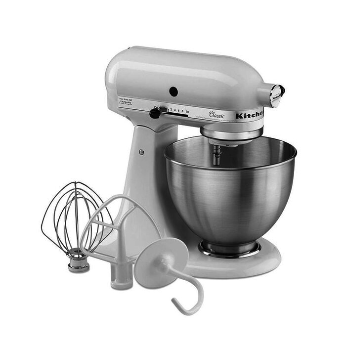 Batidora Clásica de 4.3 L, blanca.