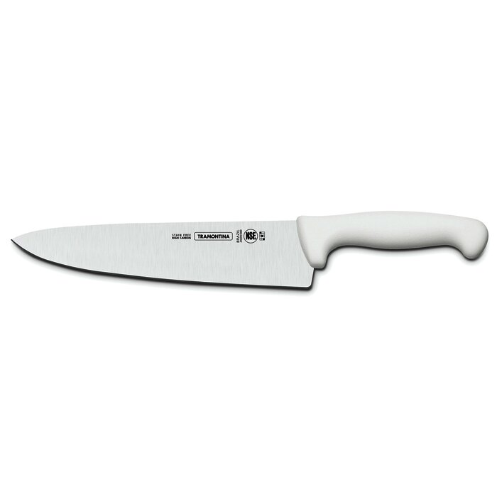 Cuchillo chef 10", blanco.