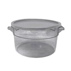 Contenedor para alimentos, redondo, 12 qt.