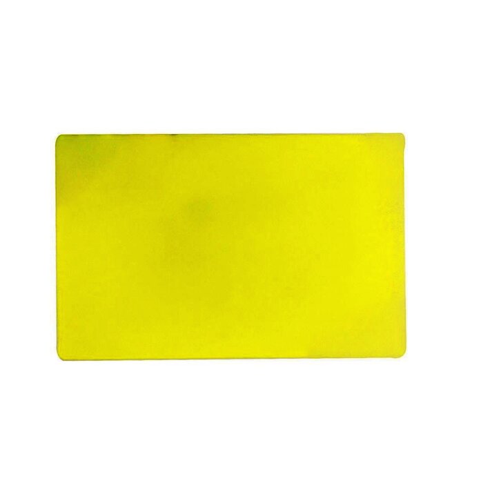 Tabla para cortar, 38.1 x 50.8 x 1.27 cm, amarillo.