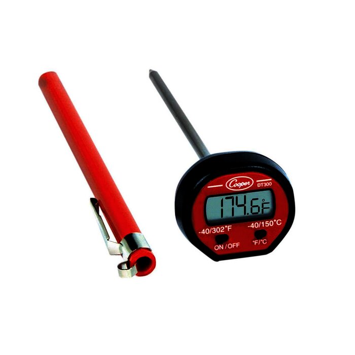 Termómetro de bolsillo, -40° a 150° C.