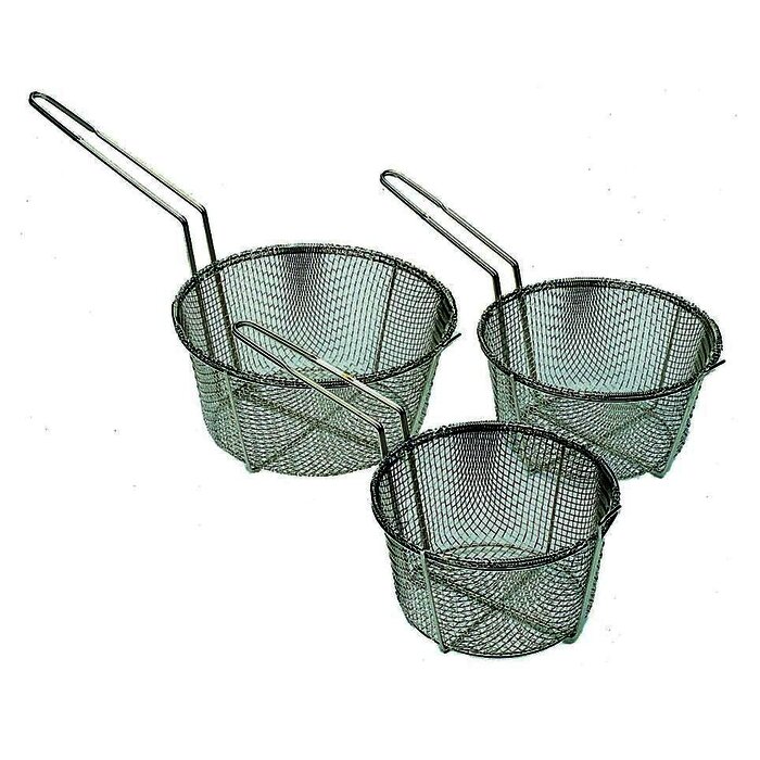 Canasta para freidora, redonda, 21.59 cm.