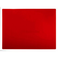 Tabla para cortar, 45.72 x 60.96 x 1.27 cm, rojo.
