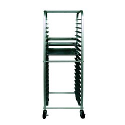 Carro para charolas de hornear.