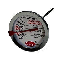 Termómetro para carne, 54° a 88° C.