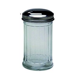 Azucarera tapa plana.