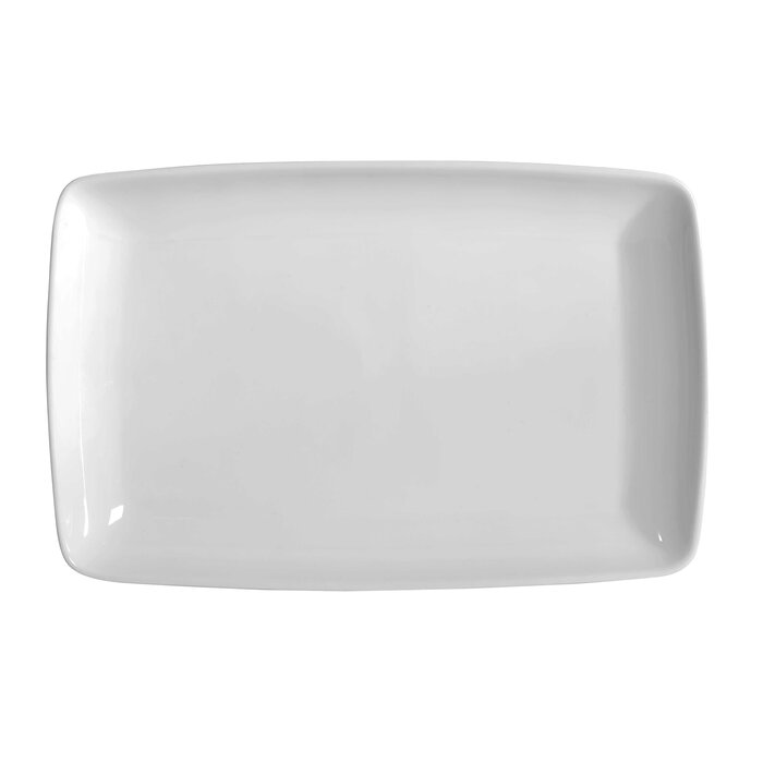 Plato rectangular, 25 cm, Elegance.