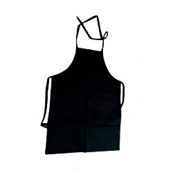 Mandil completo, blanco.