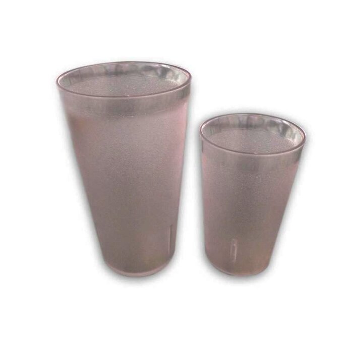 Vaso americano transparente, 8 oz.
