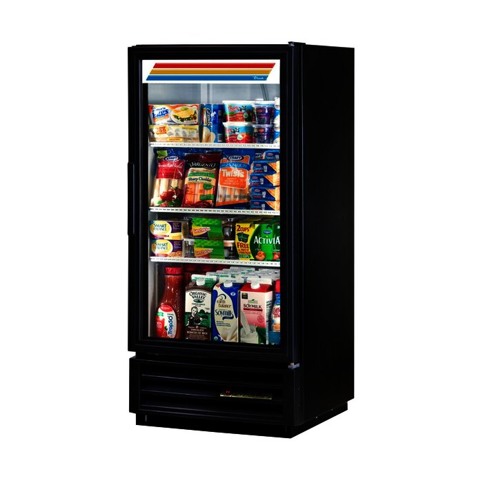 Refrigerador 1 puerta de cristal 10 pies.