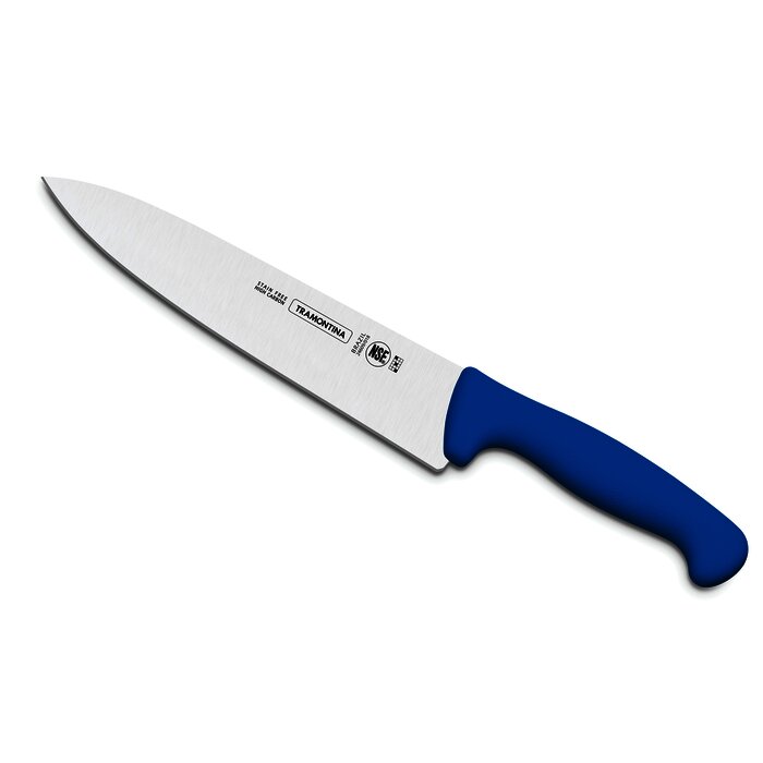 Cuchillo chef 8", azul.