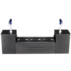 Surtidor de catsup y mostaza.