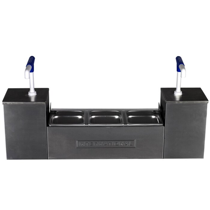 Surtidor de catsup y mostaza.