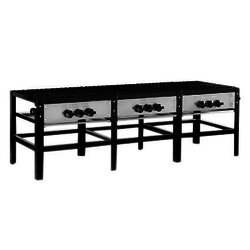 Fogón de 3 secciones