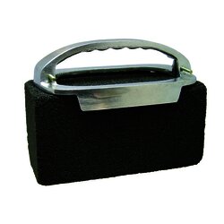 Sujetador para piedra abrasiva.