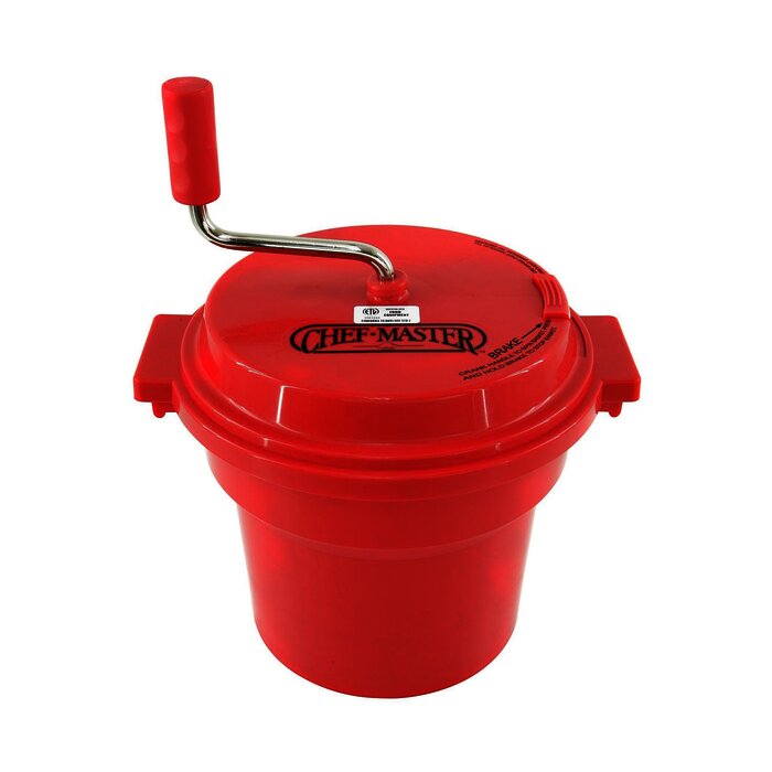 Ensalada de secador comercial, 5 galones.